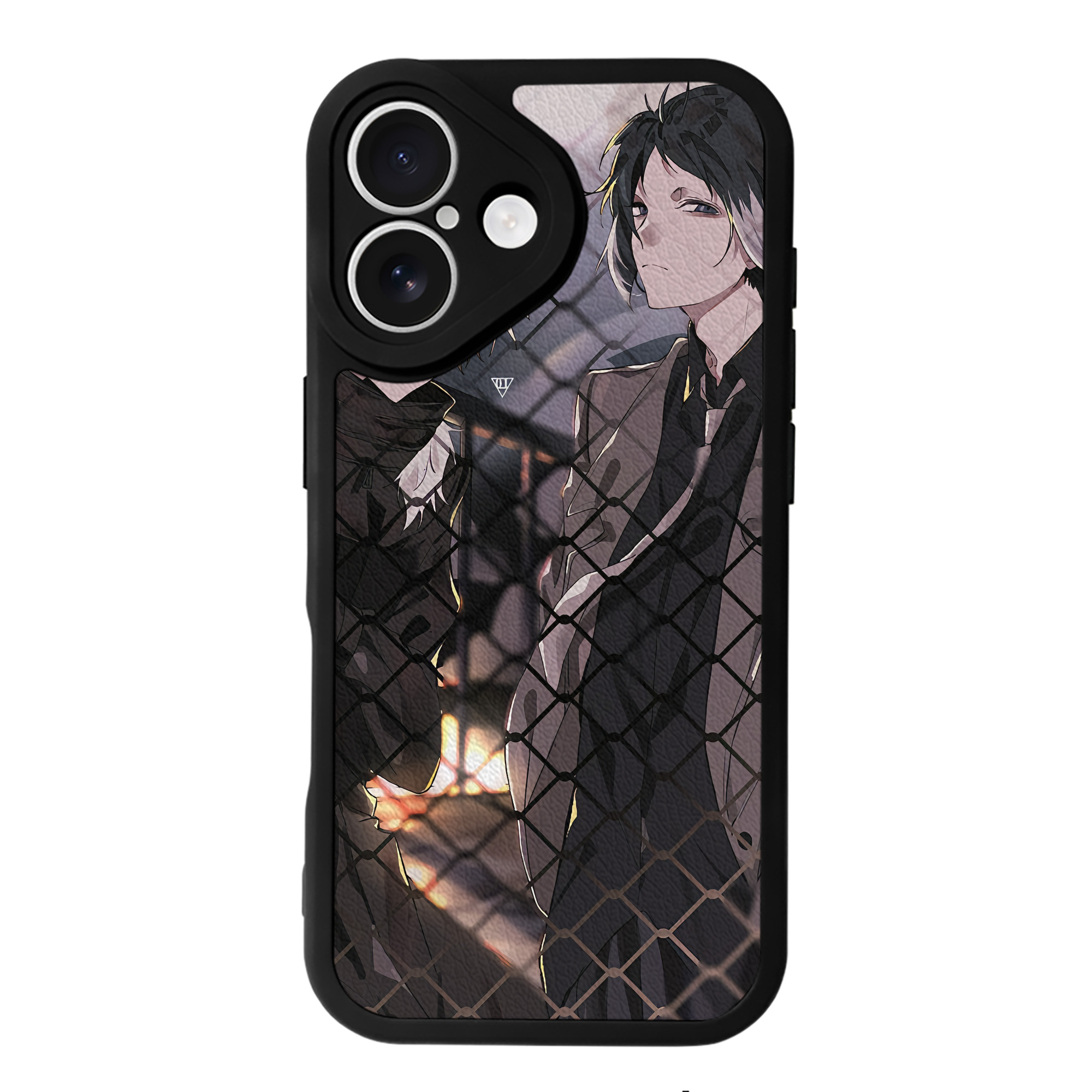 （画像用） 文豪ストレイドッグス Bungo Stray Dogs 【iPhone 16シリーズ対応】シリコンスマホケース（レザー調） 材質：シリコン